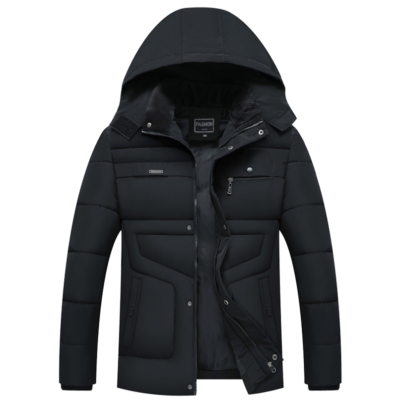 New Style Winter Hot Fashion Hooded Winter Coat Men 20 Degree Thick Warm Mens Winter Jacket Parka Outwear Streetwear T200117