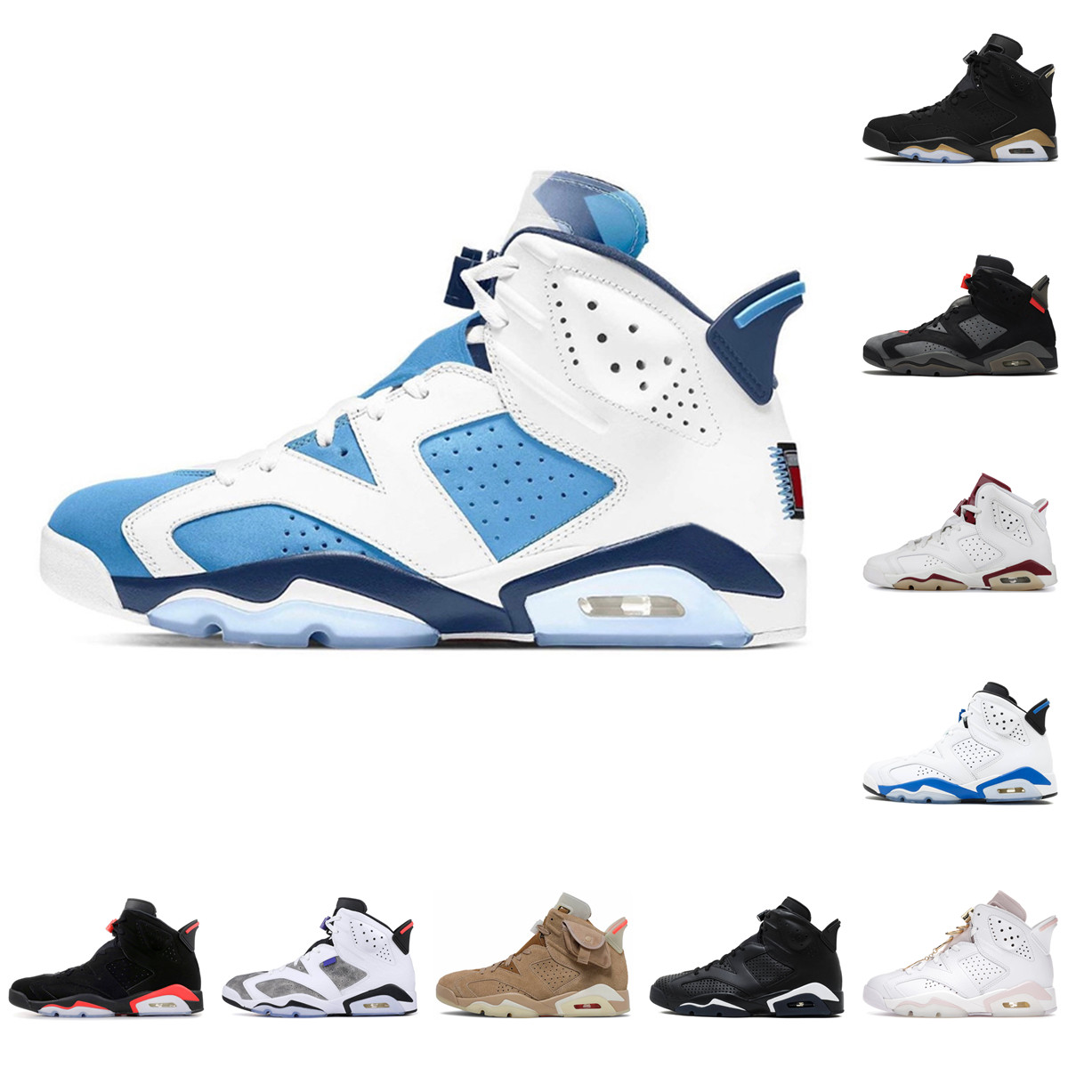 2022 Basketball Shoes 6 6S DMP Black Cat Infrared Hare 23 Maroon Alligator Germain Pink British UNC Tinker Green Olive Jumpman Sport Blue Floral Carmine mens sneakers, Bubble bag
2022 Basketball Shoes 6 6S DMP Black Cat Infrared Hare 23 Maroon Alligator Germain Pink British UNC Tinker Green Olive Jumpman Sport Blue Floral Carmine mens sneakers, Bubble bag