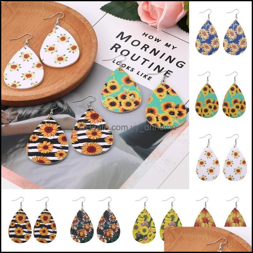 Other Earrings Jewelry Fashion Pu Leather For Women Sunflower Print Pattern Dangle Earring Bohemian Summer Party Gift Dhyxz
Other Earrings Jewelry Fashion Pu Leather For Women Sunflower Print Pattern Dangle Earring Bohemian Summer Party Gift Dhyxz