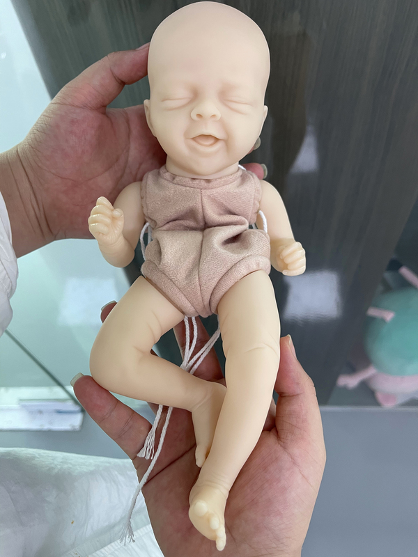bebe reborn kit Salia 12.5 Inches Reborn Baby Vinyl Doll Kit Unpainted Unassembled Parts DIY Blank 220505