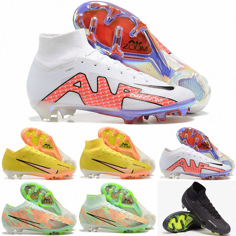 2022 Newest Mens Mercurial Vapors XV Elite FG Soccer Shoes High Quality Black White CR7 Mbappe Superfly IX 15 9 Football Boots Outdoor Sports Cleats Shoe size39-45, 04
2022 Newest Mens Mercurial Vapors XV Elite FG Soccer Shoes High Quality Black White CR7 Mbappe Superfly IX 15 9 Football Boots Outdoor Sports Cleats Shoe size39-45, 04