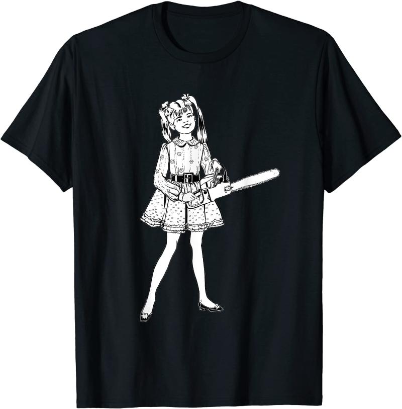 Men' T-Shirts Chainsaw Girl Punk Goth Horror Fan Sinister Rocker T-Shirt Harajuku Graphic T Shirts
Men' T-Shirts Chainsaw Girl Punk Goth Horror Fan Sinister Rocker T-Shirt Harajuku Graphic T Shirts
