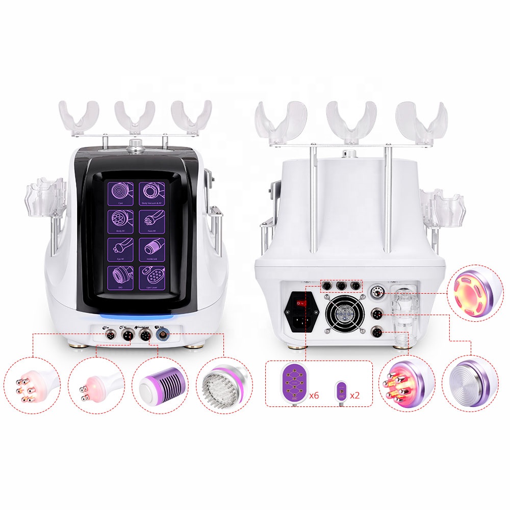 Newest 8 In1Ultrasonic Cavitation RF Vacuum Body Shape Machine cavitation slimming equipment