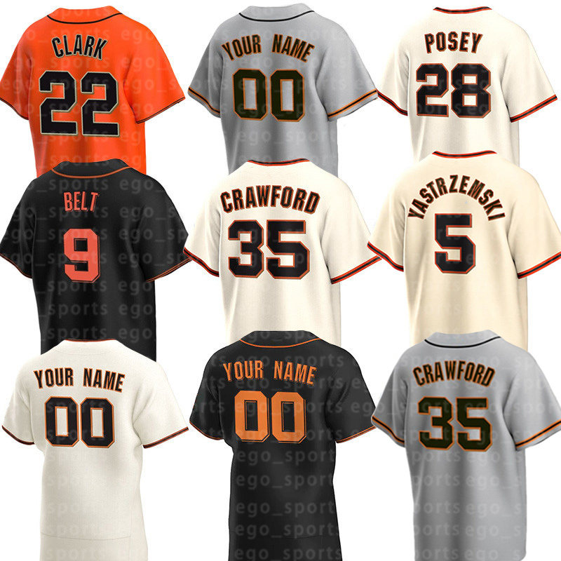 Men Women Youth baseball jerseys 35 Brandon Crawford 5 Mike Yastrzemski 23 Joc Pederson 17 Mitch Haniger 8 Michael Conforto 62 Logan Webb 57 Alex Wood Alex Cobb jersey, Women's color 5
Men Women Youth baseball jerseys 35 Brandon Crawford 5 Mike Yastrzemski 23 Joc Pederson 17 Mitch Haniger 8 Michael Conforto 62 Logan Webb 57 Alex Wood Alex Cobb jersey, Women's color 5