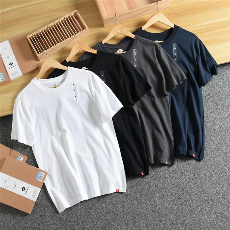 Men's T-Shirts Kraft Paper Independent Pack T-shirt Couple Leisure Pure Cotton Solid Color Small White Men's Loose Short Sleeve T-shirtM, Black
Men's T-Shirts Kraft Paper Independent Pack T-shirt Couple Leisure Pure Cotton Solid Color Small White Men's Loose Short Sleeve T-shirtM, Black