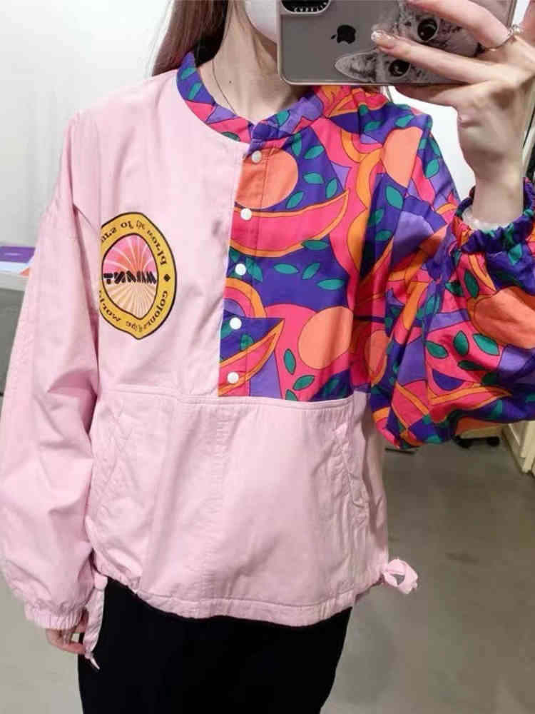 2022 Spring Autumn New 100% Cotton Asymmetric Stitching Waist Fleece Women Casual Single-breasted Round Neck Sweater, Pink
2022 Spring Autumn New 100% Cotton Asymmetric Stitching Waist Fleece Women Casual Single-breasted Round Neck Sweater, Pink