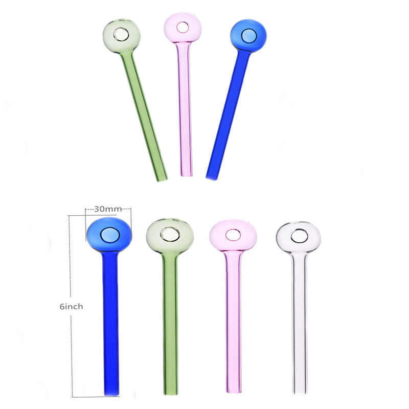 Wholesale 15cm Colorful Pyrex Glass Oil Burner Pipe thick heady Water Hand Tube Pipes for smoking
Wholesale 15cm Colorful Pyrex Glass Oil Burner Pipe thick heady Water Hand Tube Pipes for smoking