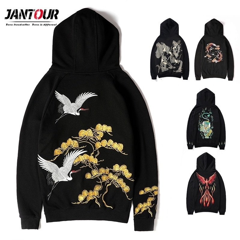 Men Hip Hop Streetwear Hoodie Harajuku Crane Embroidery Crane Sweatshirt Autumn Winter Pullover Hoodies Japan Style big size 4XL 201113, 01
Men Hip Hop Streetwear Hoodie Harajuku Crane Embroidery Crane Sweatshirt Autumn Winter Pullover Hoodies Japan Style big size 4XL 201113, 01