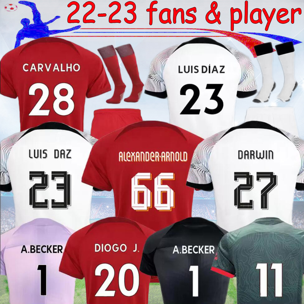 22 23 SALAH FIRMINO LiverP00L Soccer Jerseys THIAGO Luis DIaz LVP Football Shirt 2022 2023 VIRGIL Diogo Jota DARWIN KEITA JONES Thailand quality Adults and kids 16-4XL, 22-23 home fans
22 23 SALAH FIRMINO LiverP00L Soccer Jerseys THIAGO Luis DIaz LVP Football Shirt 2022 2023 VIRGIL Diogo Jota DARWIN KEITA JONES Thailand quality Adults and kids 16-4XL, 22-23 home fans