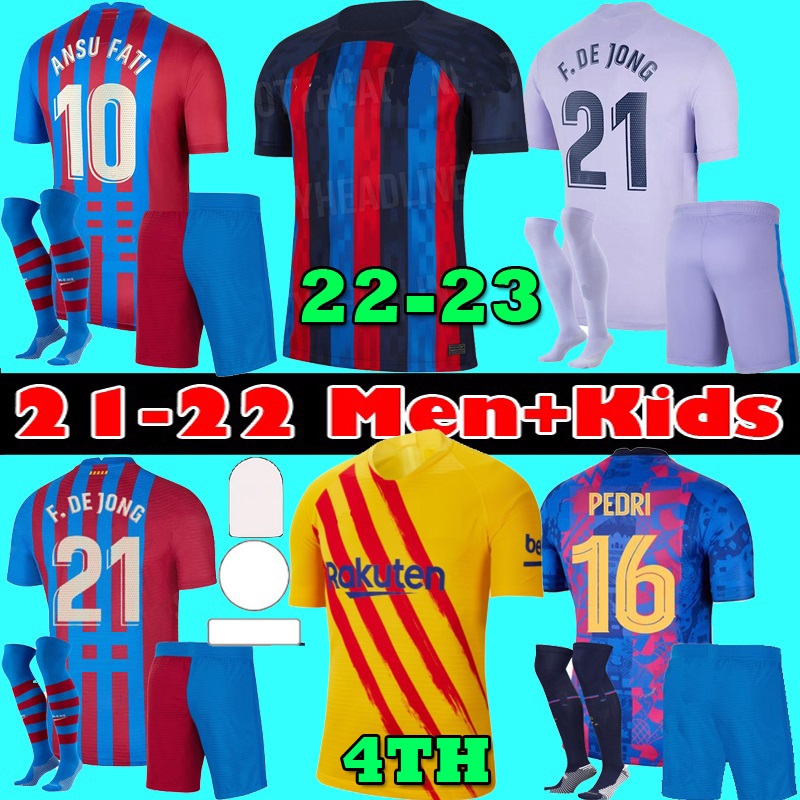 4th Barcelona FERRAN soccer jersey 21 22 23 PEDRI ANSU FATI F. DE JONG DEST DAVI ALVES Camisetas de football kit shirt 2021 2022 ADAMA AUBA, Black;yellow
4th Barcelona FERRAN soccer jersey 21 22 23 PEDRI ANSU FATI F. DE JONG DEST DAVI ALVES Camisetas de football kit shirt 2021 2022 ADAMA AUBA, Black;yellow
