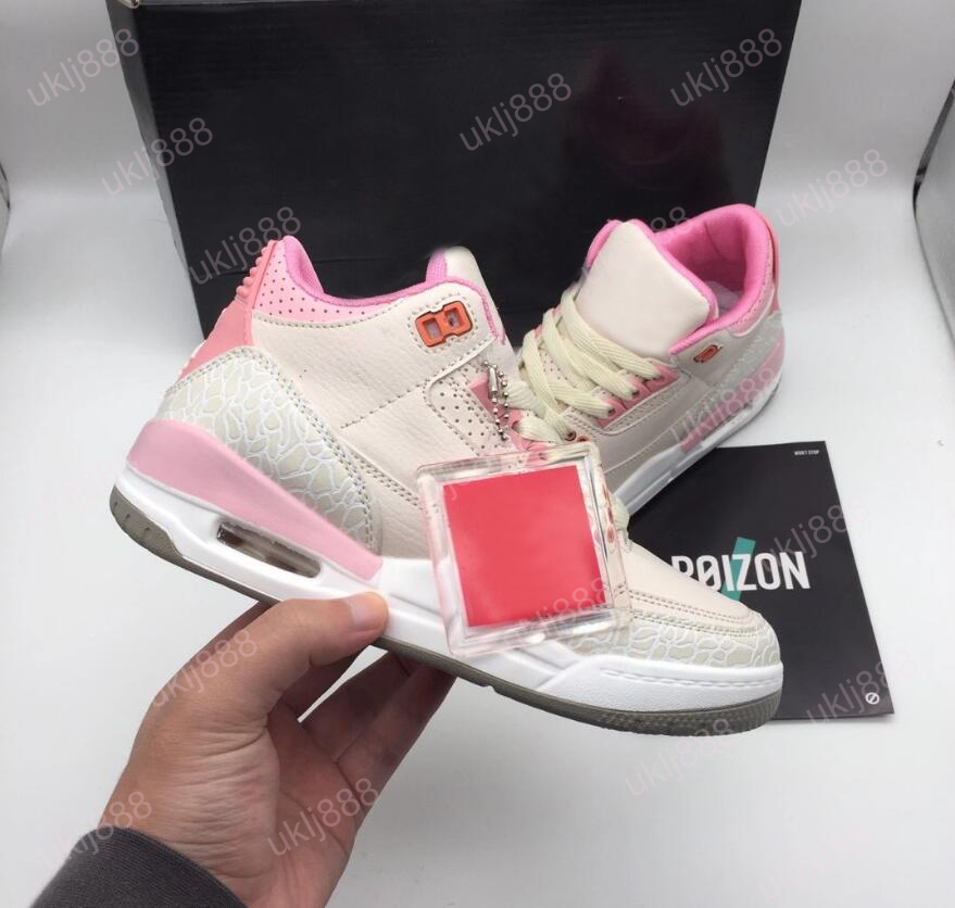 JUMPMAN 3 Retro SHOES Tinker NRG Grey Pink Rose White CK9246-116 Basketball Shoe Outdoor Sneakers Sports Trainers Dress Shoe, Customize
JUMPMAN 3 Retro SHOES Tinker NRG Grey Pink Rose White CK9246-116 Basketball Shoe Outdoor Sneakers Sports Trainers Dress Shoe, Customize