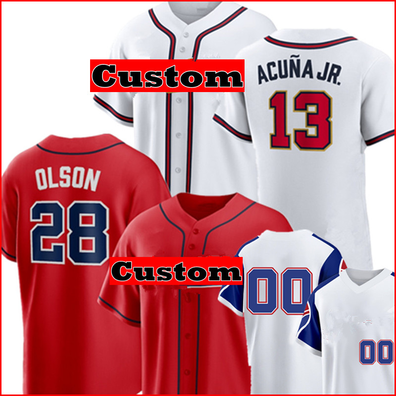 13 Ronald Acuna Jr. Austin Riley Jersey Matt Olson Dansby Swanson Ozzie Albies Baseball Jerseys Jorge Soler Tyler Matzek Will Smith Eddie Rosario 00, 2022 gold men
13 Ronald Acuna Jr. Austin Riley Jersey Matt Olson Dansby Swanson Ozzie Albies Baseball Jerseys Jorge Soler Tyler Matzek Will Smith Eddie Rosario 00, 2022 gold men