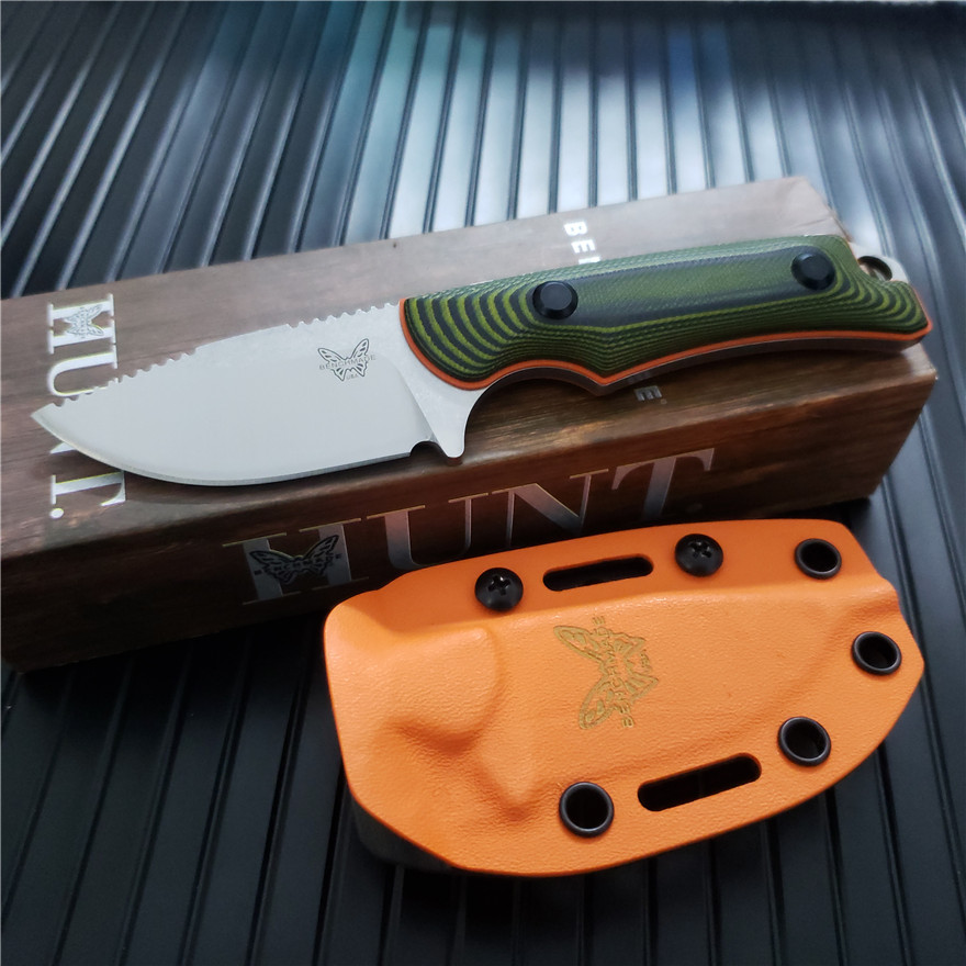 Benchmade 15017 Hunt Hidden Canyon Hunter Fixed Blade Knife 2.79" S30V Drop Point Richlite/Green G10 Handles outdoor camping 535 15006 Hunting Knives
Benchmade 15017 Hunt Hidden Canyon Hunter Fixed Blade Knife 2.79" S30V Drop Point Richlite/Green G10 Handles outdoor camping 535 15006 Hunting Knives