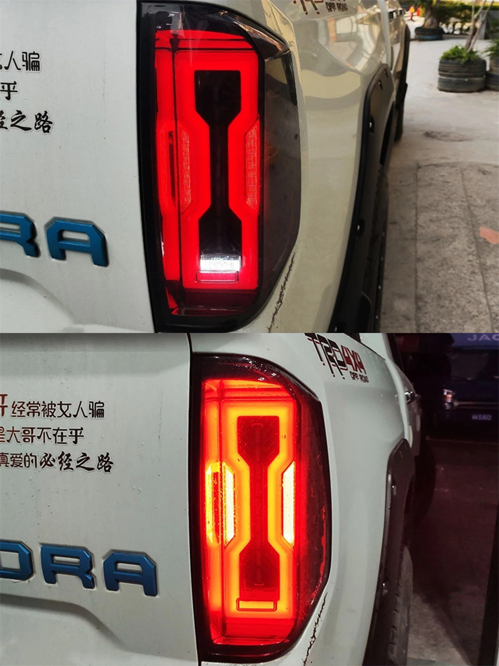 Car LED Taillamp For Toyota Tundra LED Tail Light 20 14-20 19 Auto Taillights Rear Fog Brake Turn Signal Reverse Lights