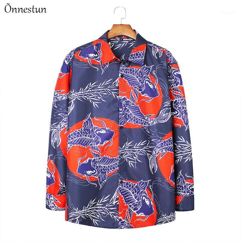 Onnestun Men' Shirt Spring Long Sleeve Shirts For Men Plus Size Clothing Casual Lovely Print, Blue
Onnestun Men' Shirt Spring Long Sleeve Shirts For Men Plus Size Clothing Casual Lovely Print, Blue