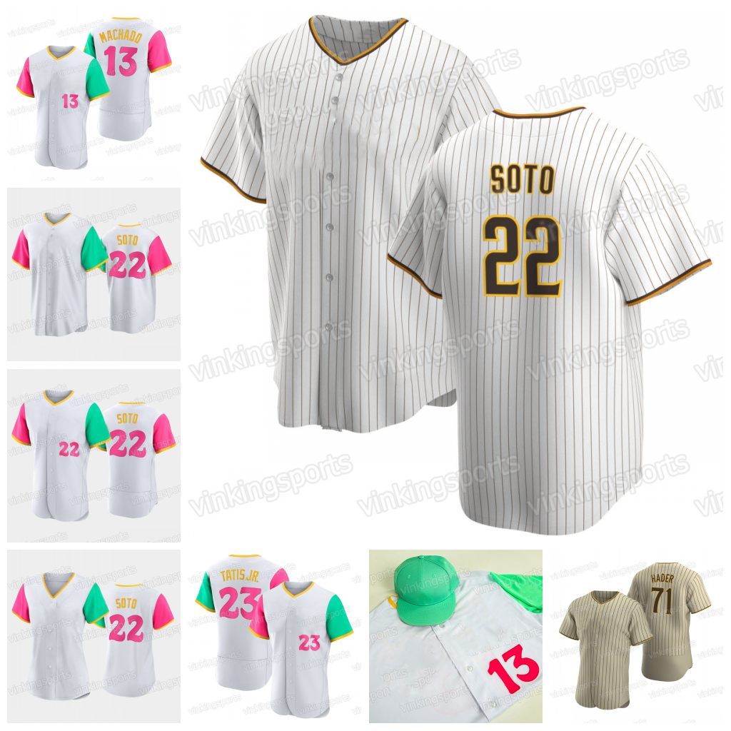 Juan Soto 2022 City Connect Manny Jersey Machado Fernando Tatis Jr. Josh Hader Jake Cronenworth Joe Musgrove Sean Manaea Jorge Alfaro Josh BellPadres, Mens s-xxxl 
Juan Soto 2022 City Connect Manny Jersey Machado Fernando Tatis Jr. Josh Hader Jake Cronenworth Joe Musgrove Sean Manaea Jorge Alfaro Josh BellPadres, Mens s-xxxl