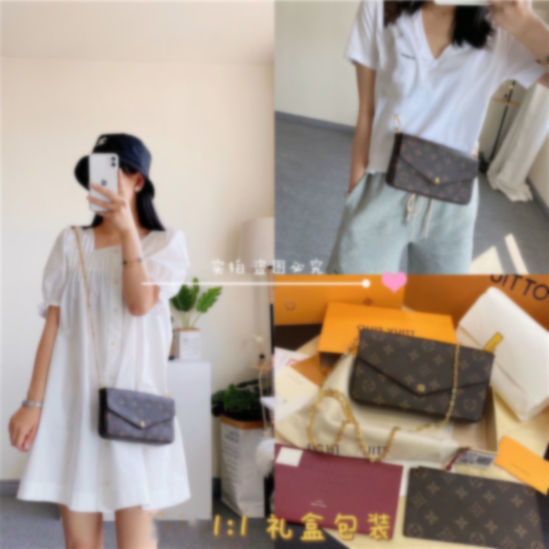 3pcs Women Shoulder Bags Favorite Multi Pochette Accessories Messenger Chain Strap Flap Purse Clutch Totes, No box
3pcs Women Shoulder Bags Favorite Multi Pochette Accessories Messenger Chain Strap Flap Purse Clutch Totes, No box