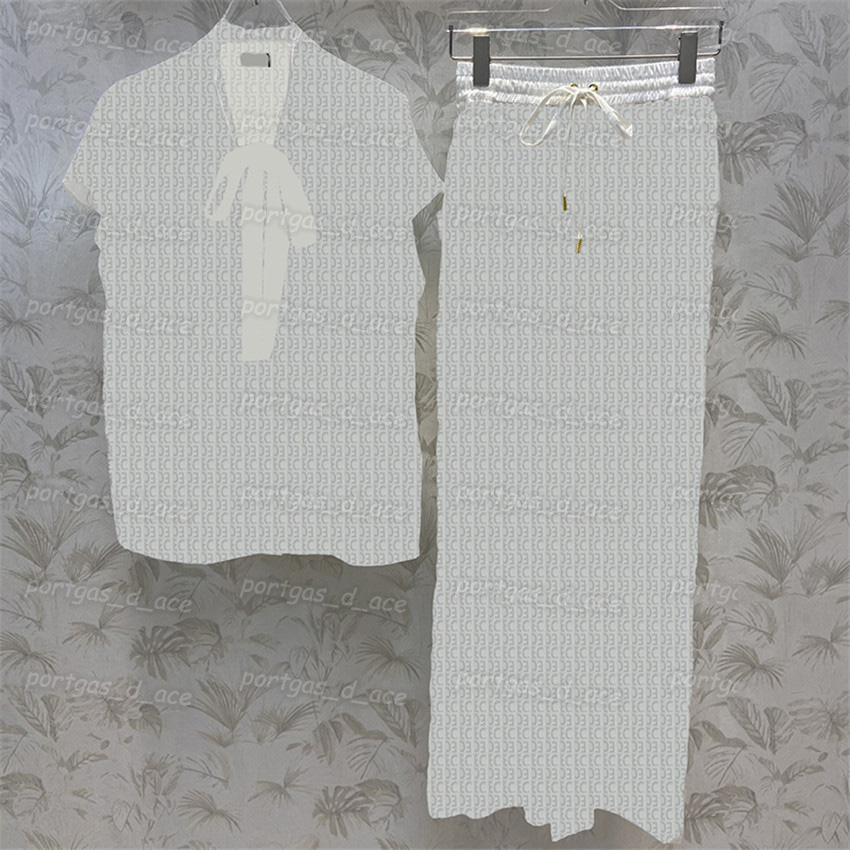 Letter Womens Shirts Pants Casual Nylon Blouse Wide Leg Pants INS Tik Tok Fashion Trousers, White with lable #
Letter Womens Shirts Pants Casual Nylon Blouse Wide Leg Pants INS Tik Tok Fashion Trousers, White with lable #