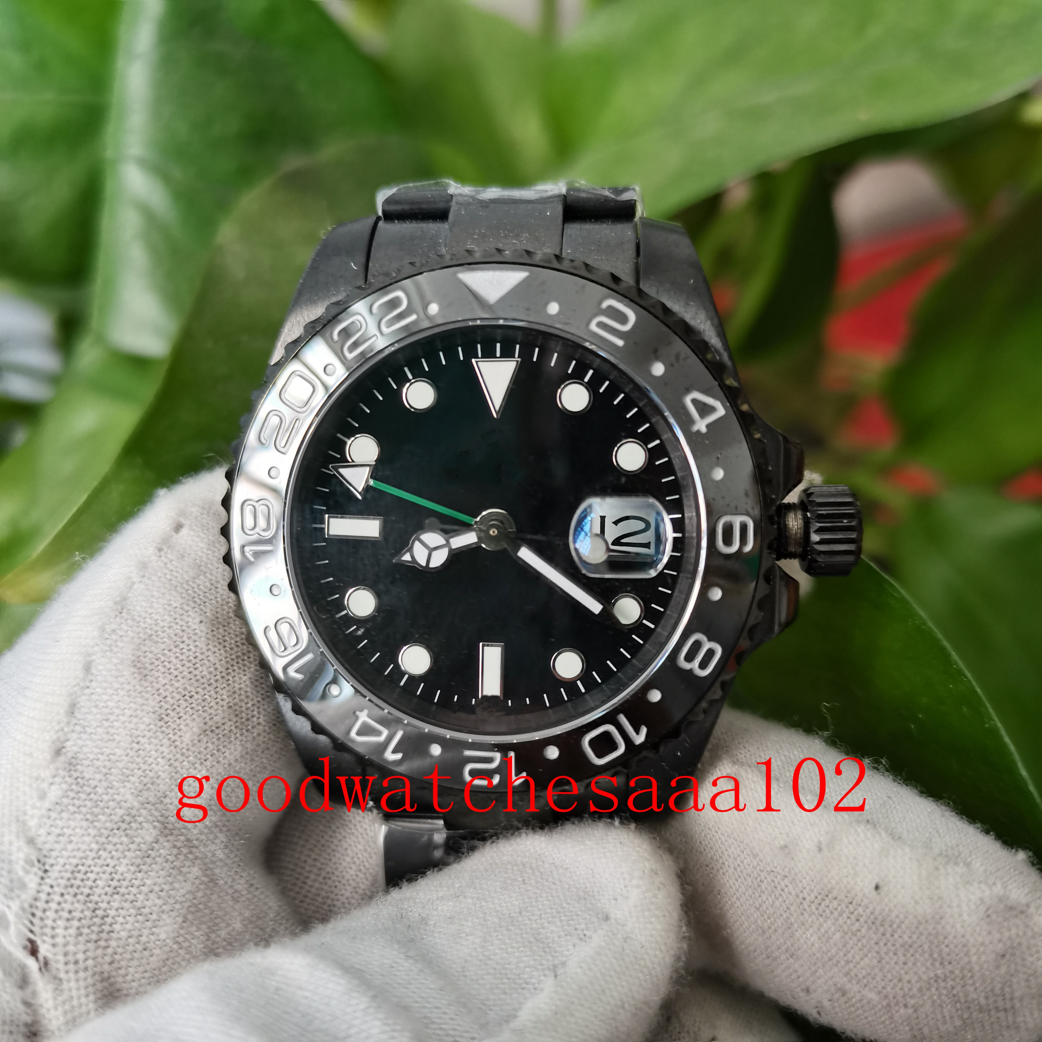Super Quality U1 factory gmt Watch Mens Automatic Eta 2183 Black Diall 40mm 116710 126710 full black Stainless Steel Bracelet Mechanical Watch Men's Wristwatches
Super Quality U1 factory gmt Watch Mens Automatic Eta 2183 Black Diall 40mm 116710 126710 full black Stainless Steel Bracelet Mechanical Watch Men's Wristwatches