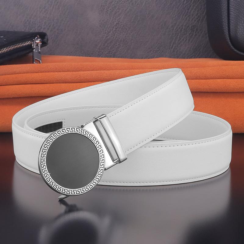 Belts White Casual Mendesigner Men Waistband Automatic Buckle High Quality 3.5cm Genuine Leather Ceinture HommeBeltsBelts, Black
Belts White Casual Mendesigner Men Waistband Automatic Buckle High Quality 3.5cm Genuine Leather Ceinture HommeBeltsBelts, Black