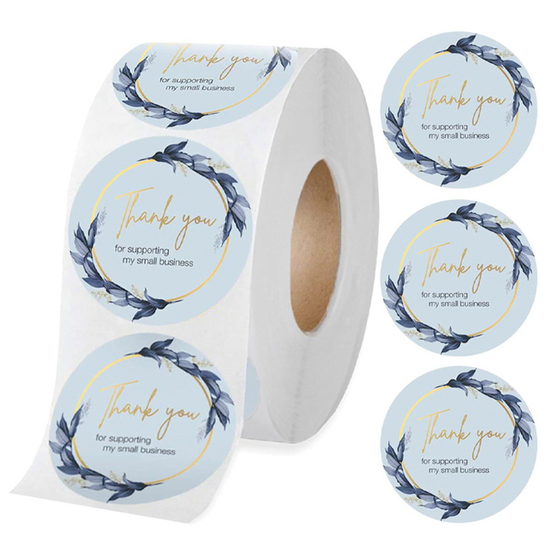 Thank You Adhseive Stickers for Supporting My Small Business 500 PCS 1.5 Inch 3.8CM Labels per Roll 1222497
Thank You Adhseive Stickers for Supporting My Small Business 500 PCS 1.5 Inch 3.8CM Labels per Roll 1222497