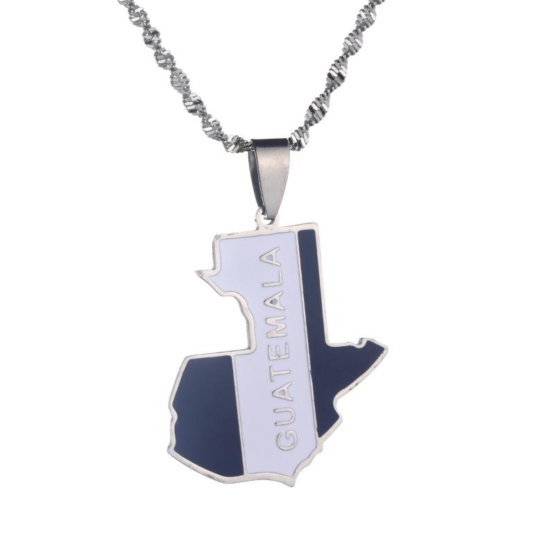 Chains Stainless Steel Guatemala Flag Pendant Necklace For Women Men Map Of Guatemalan Gold Color Jewelry
Chains Stainless Steel Guatemala Flag Pendant Necklace For Women Men Map Of Guatemalan Gold Color Jewelry