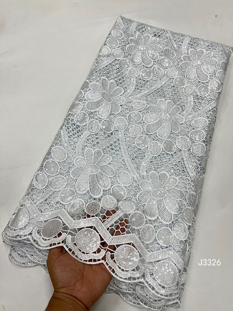 2022 New French Lace Fabric High Quality Nigerian Water Soluble Lace Fabricn Used for Sewing Wedding Party Dress J3326
2022 New French Lace Fabric High Quality Nigerian Water Soluble Lace Fabricn Used for Sewing Wedding Party Dress J3326