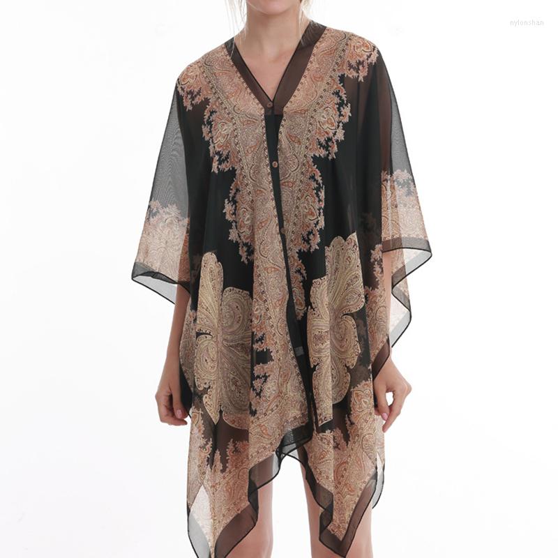Scarves Designer Silk Print Sunscreen Scarf Women Travel Overall Summer Beach Cover Wraps Luxury Ladies Chiffon Shawls Plus SizeScarves
Scarves Designer Silk Print Sunscreen Scarf Women Travel Overall Summer Beach Cover Wraps Luxury Ladies Chiffon Shawls Plus SizeScarves