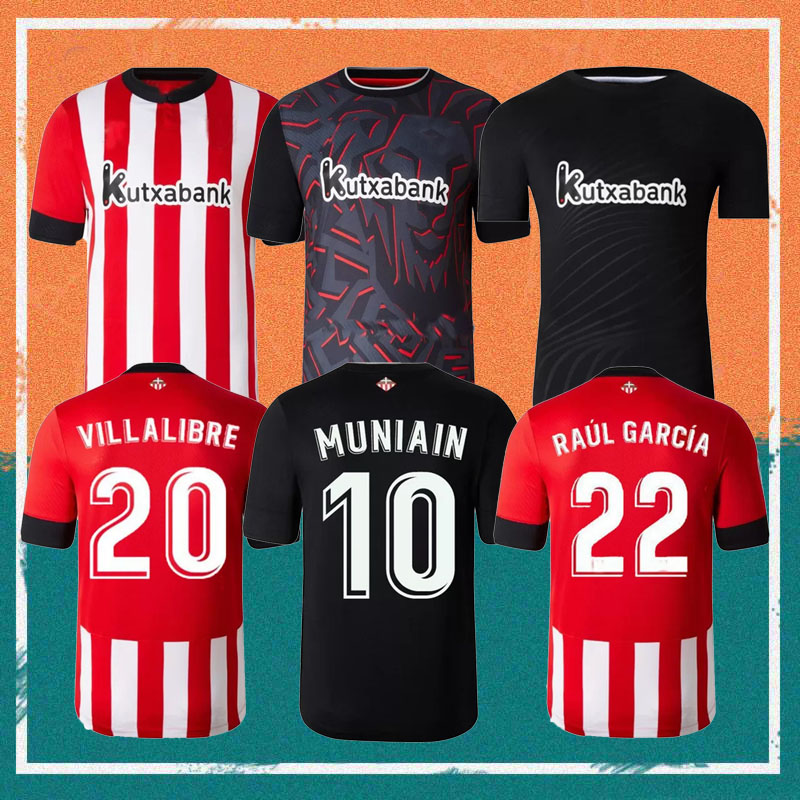22/23 Athletic Bilbao Soccer Jersey 2022 Maillots de foot WILLIAMS BERENGUER MUNIAIN RAUL GARCIA VILLALIBRE IBAI CAPA Football Shirt uniform, Gk
22/23 Athletic Bilbao Soccer Jersey 2022 Maillots de foot WILLIAMS BERENGUER MUNIAIN RAUL GARCIA VILLALIBRE IBAI CAPA Football Shirt uniform, Gk