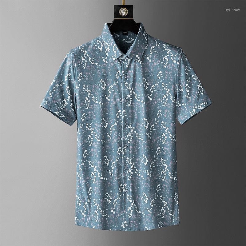Men's Casual Shirts Men Classic Flowers Ink Abstraction Fashion Cotton Shirt High Quality Pocket Short Sleeves S 5XL #T19Men's Sybi22
Men's Casual Shirts Men Classic Flowers Ink Abstraction Fashion Cotton Shirt High Quality Pocket Short Sleeves S 5XL #T19Men's Sybi22