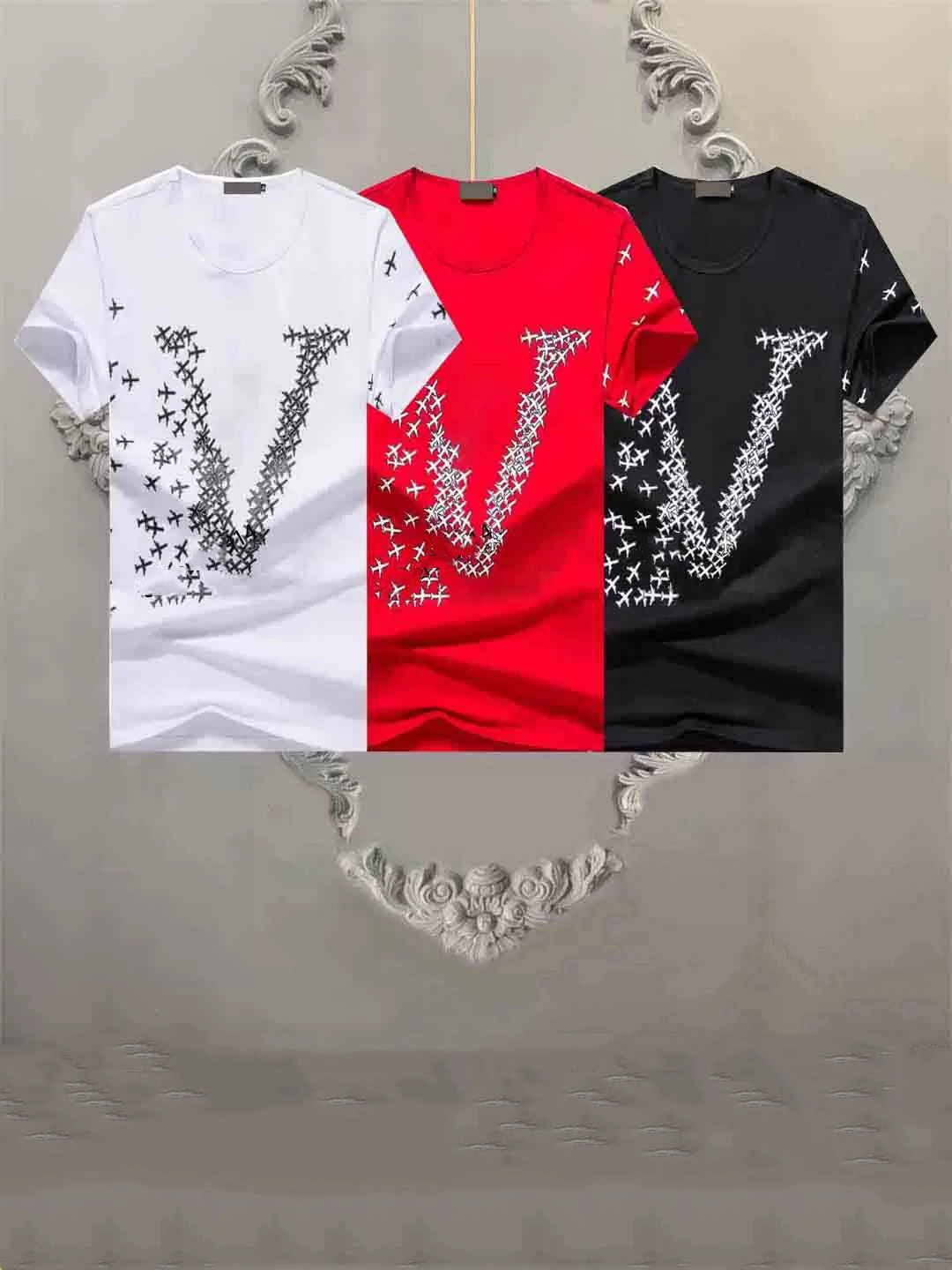 Men T Shirt Breathable Summer Man airplane Pattern Hip Hop Style Casual Sport Outdoors Letter Unisex Woman Tee High Quality Cotton Boy Top 3 color options
Men T Shirt Breathable Summer Man airplane Pattern Hip Hop Style Casual Sport Outdoors Letter Unisex Woman Tee High Quality Cotton Boy Top 3 color options