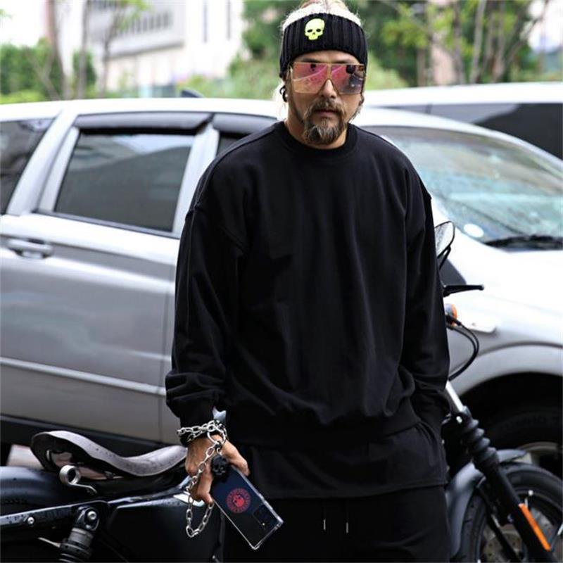 Men' T-Shirts Long Sleeve T-Shirt Spring And Autumn Personality Round Collar Slit Casual Simple Versatile Loose Large Size, Black
Men' T-Shirts Long Sleeve T-Shirt Spring And Autumn Personality Round Collar Slit Casual Simple Versatile Loose Large Size, Black