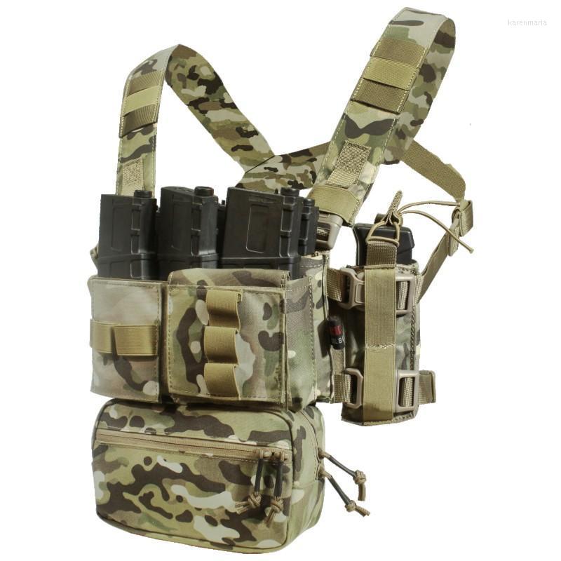 Men's Vests SPARK TAC 3 Tactical Chest Rig Wargame Modlar Lightweight Rapid Combat Harness Outdoor Hunting Vest Kare22, Black
Men's Vests SPARK TAC 3 Tactical Chest Rig Wargame Modlar Lightweight Rapid Combat Harness Outdoor Hunting Vest Kare22, Black