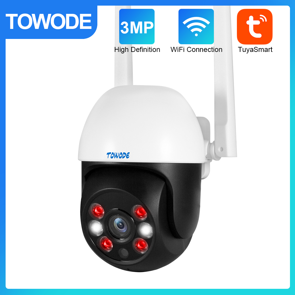 TOWODE 3MP PTZ Wifi IP Camera Outdoor AI Human Detection Audio 1080P Wireless Security Night Vision Video Surveillance Camera
TOWODE 3MP PTZ Wifi IP Camera Outdoor AI Human Detection Audio 1080P Wireless Security Night Vision Video Surveillance Camera