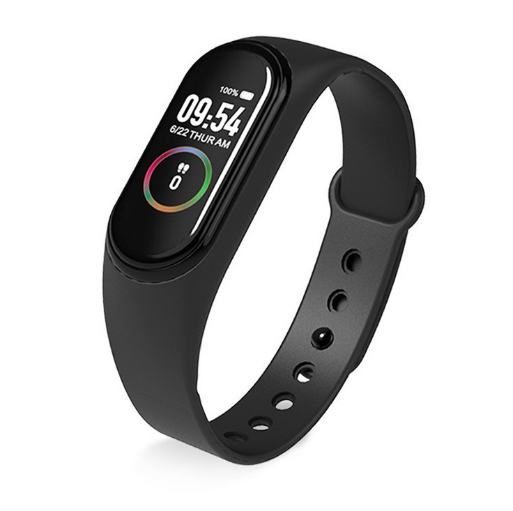 M4 Smart Digital Watch Wristbands Bracelet for Men Women with Heart Rate Monitoring Running Pedometer Wristband Calorie Counter Health Sport Tracker