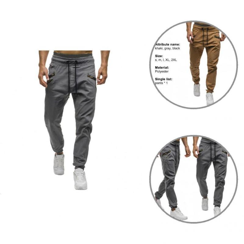 Men' Pants Spring Sweatpants Simple Men Trousers Colorfast Wear-resistant Fabulous Slim SweatpantsMen, Black
Men' Pants Spring Sweatpants Simple Men Trousers Colorfast Wear-resistant Fabulous Slim SweatpantsMen, Black