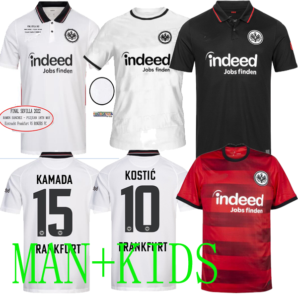 22 23 Eintracht Frankfurt Soccer Jersey 2022 Europa LAMMERS KOSTIC cup league final SEVILLA 2022 RAMON SANCHEZ - PIZJUAN home 21 Football Shirt Uniforms HAUGE SOW ACHE, Wine red
22 23 Eintracht Frankfurt Soccer Jersey 2022 Europa LAMMERS KOSTIC cup league final SEVILLA 2022 RAMON SANCHEZ - PIZJUAN home 21 Football Shirt Uniforms HAUGE SOW ACHE, Wine red