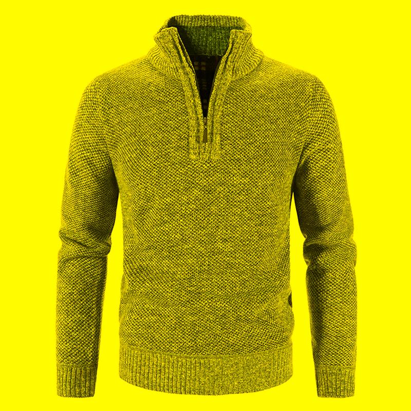 Men's Sweaters Men Fleece Thicker Sweater Autumn Winter Half Zipper Turtleneck Warm Pullover Quality Male Slim Knitted Wool WholesaleMen's, Brown
Men's Sweaters Men Fleece Thicker Sweater Autumn Winter Half Zipper Turtleneck Warm Pullover Quality Male Slim Knitted Wool WholesaleMen's, Brown