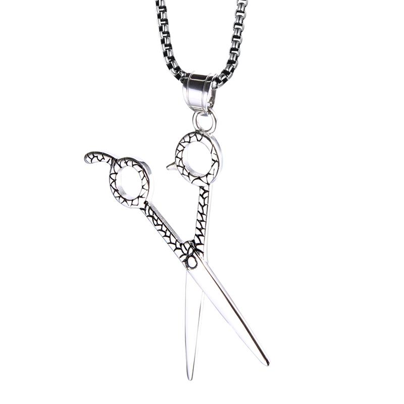 Pendant Necklaces RIR Men Women Barber Hair Dresser Scissors Shears Stainless Steel Punk Unisex Hip Hop Fashion Jewelry Gift
Pendant Necklaces RIR Men Women Barber Hair Dresser Scissors Shears Stainless Steel Punk Unisex Hip Hop Fashion Jewelry Gift