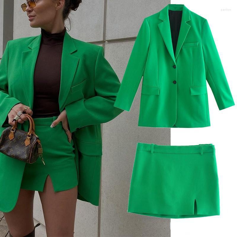 Women's Suits & Blazers Awen 2022 V Neck Chic Green Oversized Long Women Blazer Pockets Office Lady Fashion Jackets Female Elegant, Skirt
Women's Suits & Blazers Awen 2022 V Neck Chic Green Oversized Long Women Blazer Pockets Office Lady Fashion Jackets Female Elegant, Skirt
