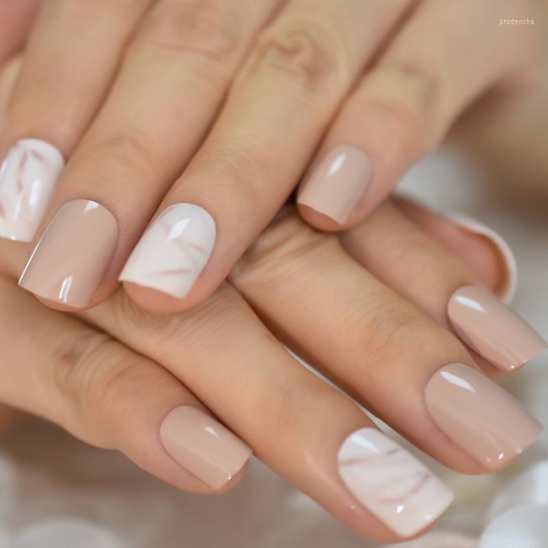 False Nails Natural Daily Marble Fake Nail Short Square Full Cover Abs Tips Designs Salon Faux Ongles 24pcs L5745 Prud22, Z960
False Nails Natural Daily Marble Fake Nail Short Square Full Cover Abs Tips Designs Salon Faux Ongles 24pcs L5745 Prud22, Z960