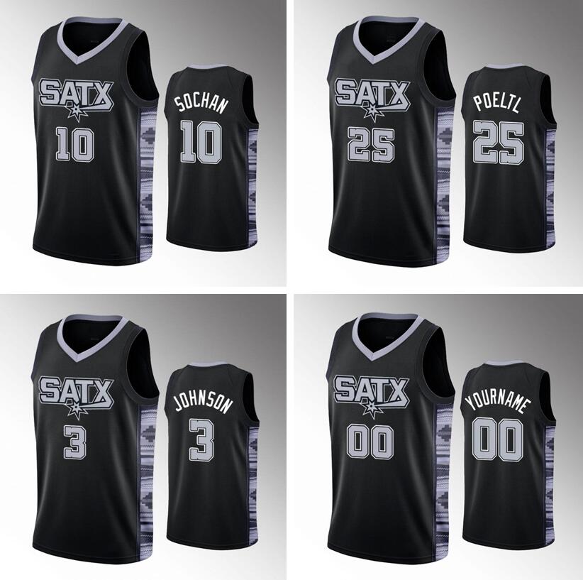 Basketball Jersey Jeremy Sochan Jakob Poltl Keldon Johnson 2022-23 new season Men Youth city jerseys in stock, With logo
Basketball Jersey Jeremy Sochan Jakob Poltl Keldon Johnson 2022-23 new season Men Youth city jerseys in stock, With logo