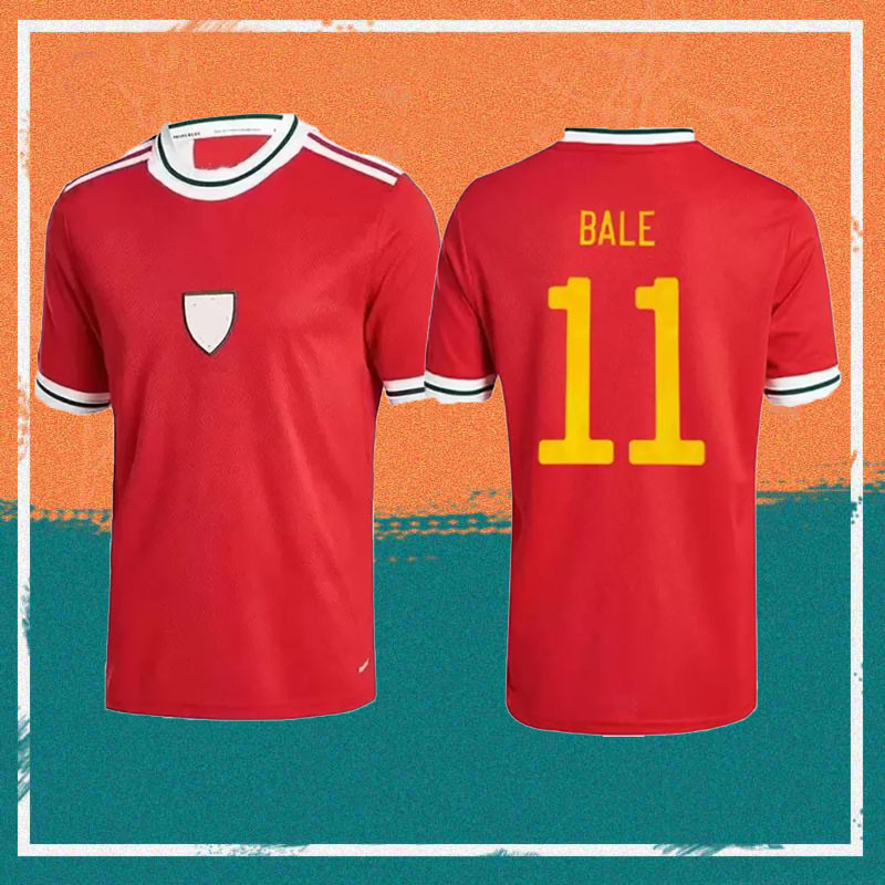 2022 World Cup Wales Soccer Jersey 22/23 Home Red ALLEN BALE RAMSEY Shirt National team JAMES WILSON BROOKS GIGGS AWAY football uniform, Home patch
2022 World Cup Wales Soccer Jersey 22/23 Home Red ALLEN BALE RAMSEY Shirt National team JAMES WILSON BROOKS GIGGS AWAY football uniform, Home patch