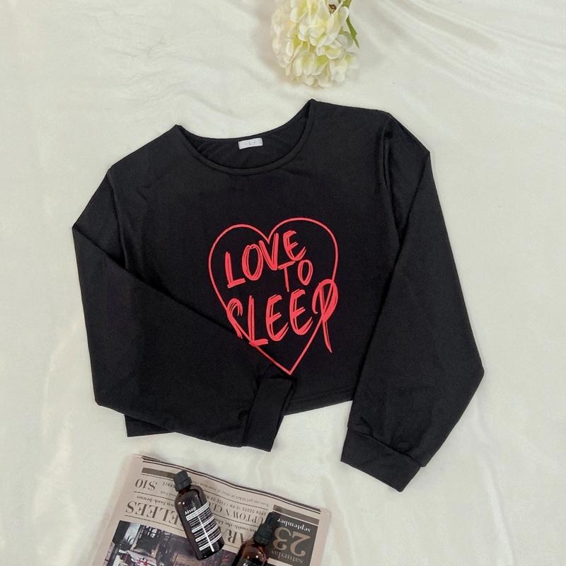 Women's Sleepwear Autumn And Winter Home Service Printing Long-sleeved High-waist Top Sexy Navel PajamasWomen's, Black
Women's Sleepwear Autumn And Winter Home Service Printing Long-sleeved High-waist Top Sexy Navel PajamasWomen's, Black