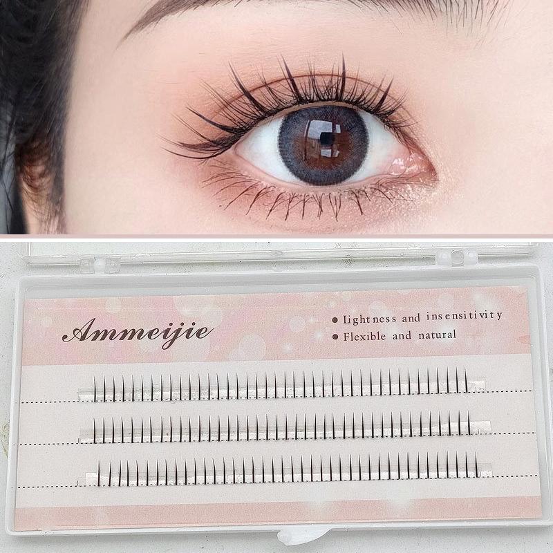 False Eyelashes 1Set Faux Natural Grafting Top Look Wispy Extension Long Lashes Single-cluster Planting EyelasheFalse
False Eyelashes 1Set Faux Natural Grafting Top Look Wispy Extension Long Lashes Single-cluster Planting EyelasheFalse