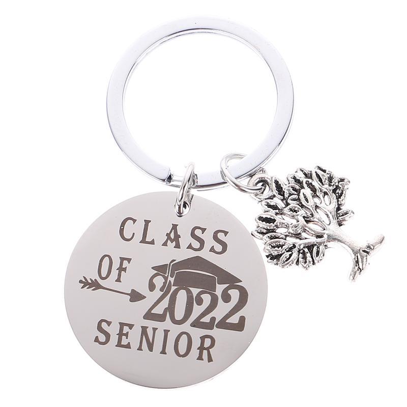 Keychains Keychain Pendant Stainless Steel Round Student 2022 Graduation Season Gift Bachelor Hat Lettering Metal Key Ring
Keychains Keychain Pendant Stainless Steel Round Student 2022 Graduation Season Gift Bachelor Hat Lettering Metal Key Ring