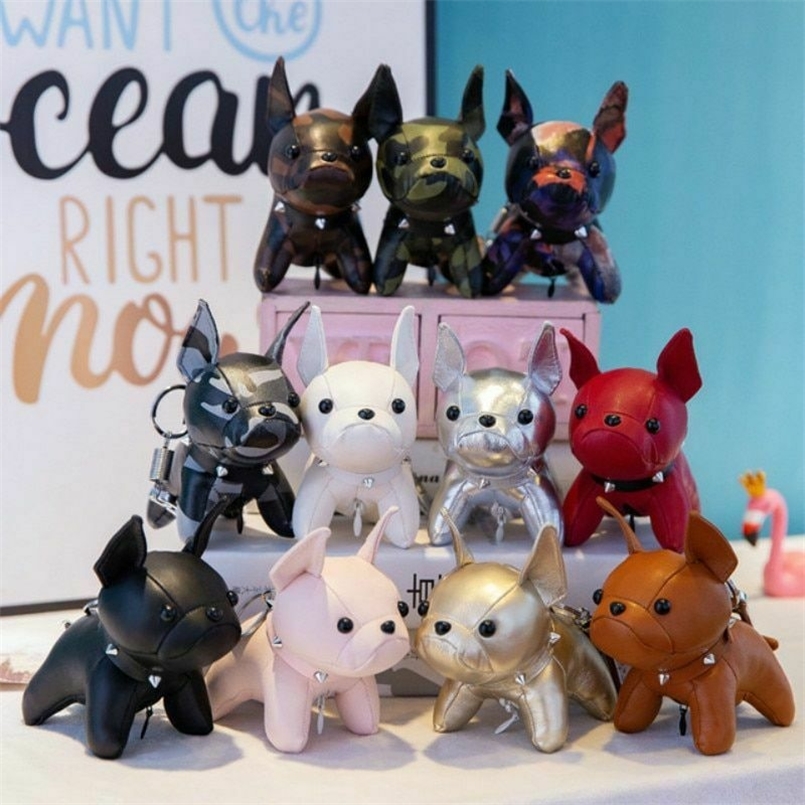 Mini Bulldog Keychains Faux Leather Puppy Doll Key Rings Hanging Pendant Key Holder French Bulldog Charm Bags Decor Car Trinket 220511
Mini Bulldog Keychains Faux Leather Puppy Doll Key Rings Hanging Pendant Key Holder French Bulldog Charm Bags Decor Car Trinket 220511