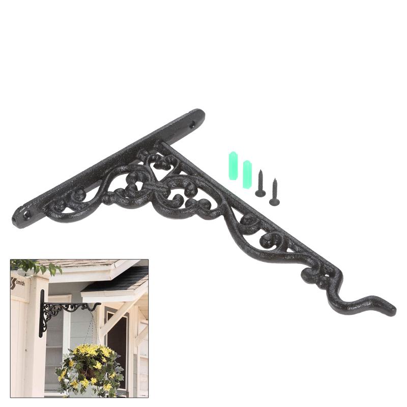 Hooks & Rails DRELD Cast Iron Plant Hanger Hanging Planters Basket Wall Hook With Screws Vintage Bracket Stands For Bird Feeders
Hooks & Rails DRELD Cast Iron Plant Hanger Hanging Planters Basket Wall Hook With Screws Vintage Bracket Stands For Bird Feeders