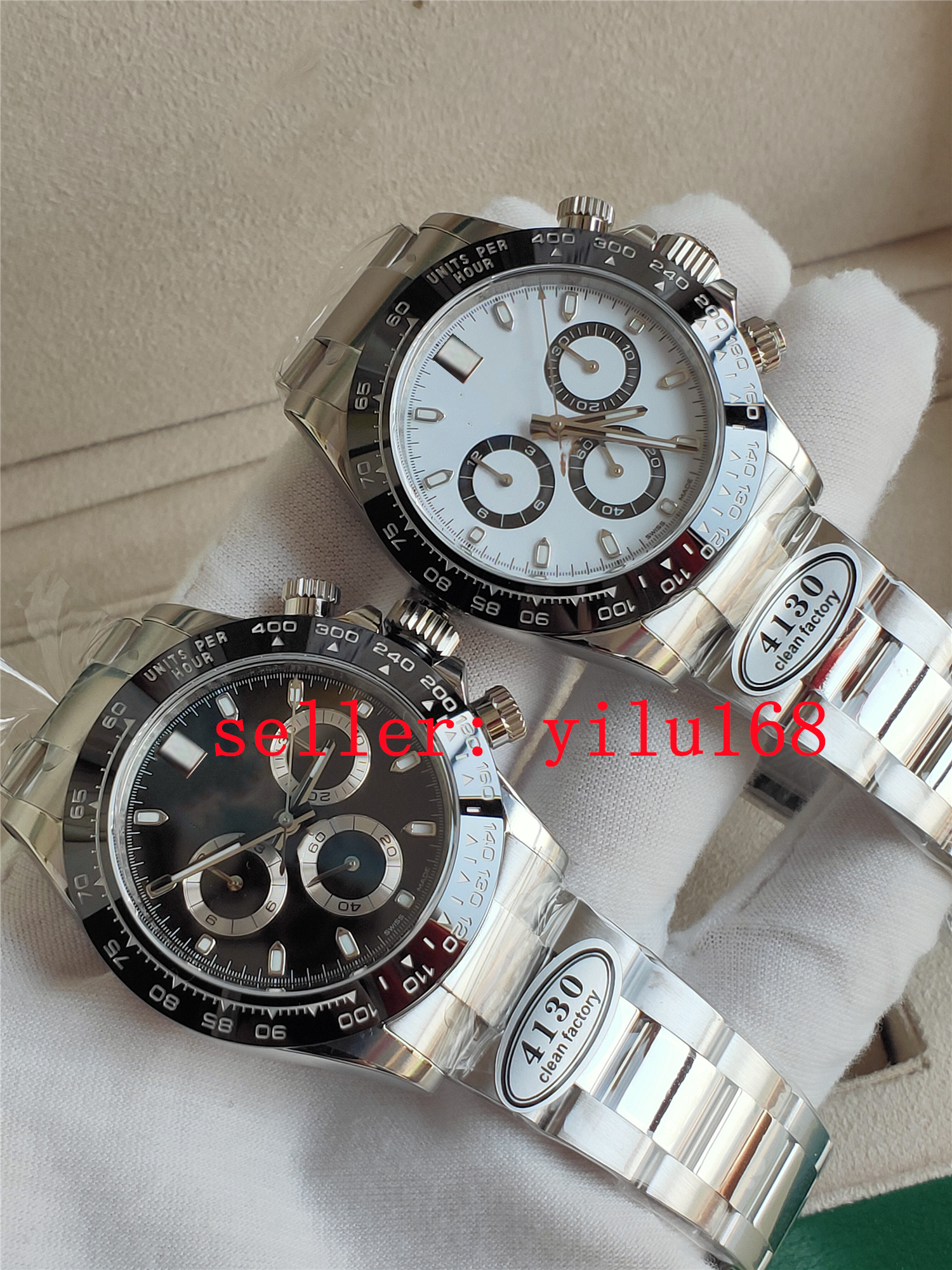 2 colour Sell luxury C F Mens Wristwatches Ultra-thin 11mm mechanical Classic 40mm Black dial 4130 Automatic day date Movement Fashion Manual Watches fold, White
2 colour Sell luxury C F Mens Wristwatches Ultra-thin 11mm mechanical Classic 40mm Black dial 4130 Automatic day date Movement Fashion Manual Watches fold, White