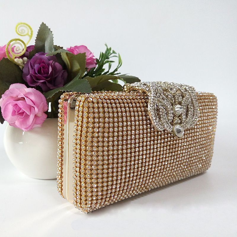 s Encrusted Evening bag Clutch Purse Party Bridal Prom 220527